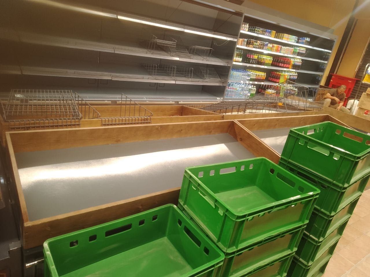 Оснащение продуктового маркета
